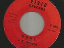 NORTHERN SOUL MOD BW/ LATIN TITTYSHAKER INSTRO - L.B. WILSON --HEAR BOTH--VIVID