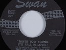Northern Soul 45 MODERN REDCAPS Never Too Young to Fall In Love SWAN HEAR ++/NM