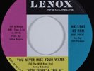 R&B Soul 45 LITTLE ESTHER PHILLIPS & BIG AL DOWNING Never Miss Your Water HEAR