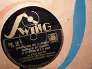 Eddie South & Stéphane Grappelly (Django Reinhardt)- 78t Jazz , Swing SW.18