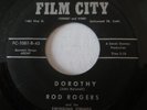 ROD ROGERS & SWINGING STRINGS DOROTHY GOODBYE MARY FILM CITY 1081 7” 45 RECORD