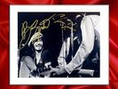 ULTRA COOL - BRUCE SPRINGSTEEN & CLARENCE CLEMONS - ORIGINAL SIGNED AUTOGRAPHS