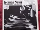 CBS Laboratories Professional Test Record STR 100 __ with instruction manuals 