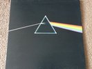Pink Floyd Dark Side Of The Moon LP SOLID BLUE Triangle COMPLETE Very Nice Copy