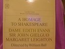 Dame Edith Evans Sir John Gielgud Shakespeare Homage Columbia 360 Stereo lp