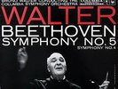 BRUNO WALTER / Beethoven Symphony No.4 & 5 / Columbia 6-EYE, MS 6055 WHITE PROMO