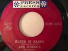 Los Bravos / Black Is Black / NM+ 45 Monarch pressing