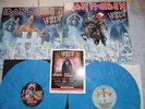 IRON MAIDEN RARE NOW  2 LP HEAVEN OR HELL LT ED 25 COPIES BLUEGREAT EDDIE COVER
