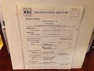 LED ZEPPELIN  BBC TRANSCRIPTION SERVICE 1981 ROCK HOUR CONCERT 2LP EX