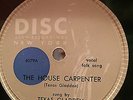 HOBART SMITH & TEXAS GLADDEN ASCH 1808-1809 COUNTRY 78 RPM RECORD E-