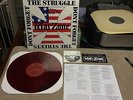 Warzone Don't Forget The Struggle Don't Forget The Streets LP RARE RED VINYL HC