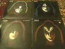 Kiss LP lot Paul Stanley Ace Frehley Gene Simmons Peter Criss Metal Motley Crue