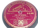AL BOWLLY Over the rainbow / Bella Bambina 78 HMV BD808