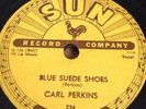 Sun 78 Carl Perkins Blue Suede Shoes / Honey Don't 234 Vg+