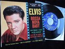 ELVIS PRESLEY - Bossa Nova Baby  - 4 Track EP - French in Picture Sleeve - EX/EX