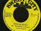 1022 LEROY SMART-KEEP ON TRYING-HYPOCRITE-SWEET CITY 1975  REGGAE 45 7
