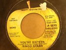 Ringo Starr 'You're Sixteen' 1973 Apple Promo Label 7 Inch Single, Beatles