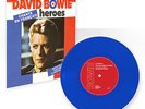 David Bowie - Heroes Limited 2015 Blue Vinyl French 7-inch version - Rare