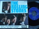 THE ROLLING STONES 1965 FRENCH DECCA EP:CAROL/I'M A KING BEE ETC+PICTURE COVER.