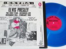 ELVIS PRESLEY  The First Year (Black Belt Records) BLUE VINYL LP Rare