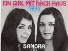 Sg.   -  SANDRA & SHARON  -  NIMM EIN GIRL MIT NACH HAUS  -  weiße Promo