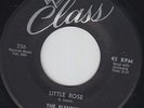 THE BLENDERS Little Rose 45 on Class doo wop HEAR