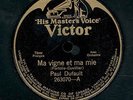 15pc78-Classical -French male voc-His Masters Voice 263070-Paul Dufault-Canadian