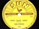 SUN 224 78 rpm Carl Perkins  