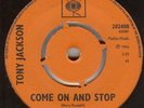 TONY JACKSON**COME ON AND STOP**BEAT**DANCER**LISTEN TO IT