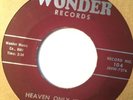 THE KASHMIRS Heaven Only Knows WONDER 45 MEGA rare doo wop RnB