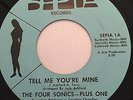 NORTHERN SOUL 45/ THE FOUR SONICS-PLUS ONE 