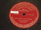 BILLIE HOLIDAY Strange Fruit COMMODORE 526 Jazz 78RPM E