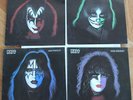 VINTAGE KISS SOLO LPS COMPLETE MINT POSTER SET AUCOIN SIMMONS