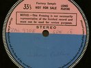 UNRELEASED ORIGINAL 1970 UK DECCA /  DERAM NOVA LP SDN 18 WILLOW PATTERN