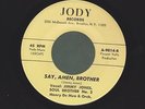 JIMMY JONES say, amen, brother FUNK 45 on JODY