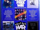WAR RADIO FREE WAR RARE ORIG PROMO-ONLY LP ON BLUE VINYL COMMERCIALLY UNRELEASED