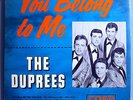 THE DUPREES YOU BELONG TO ME ULTRA-RARE ORIG '62 COED MONO LP DG NEAR MINT