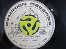 Rare HARD ROCK/PSYCH 45 Sweet Tooth-Music's Gotta Stay-Dominion M- HEAR