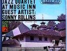 SONNY ROLLINS w/MJQ AT MUSIC INN RARE ORIG '58 ATLANTIC GREEN LABEL STEREO LP NM