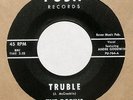 THE ROBINS: Truble/Moving Out 45 Push mod R&B popcorn hear