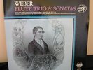 Weber - Flute Trio & Sonatas..Preston,Ward Clarke,Burnett..SAR 21..LP Digital