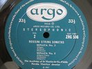ARGO ZRG 506 ED1 GROOVED OVAL *MARRINER* ROSSINI STRING SONATAS *AS LIST 1G/1G*