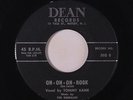 TOMMY KANE & EMERALDS: Oh-oh-oh-rock / In A Shanty In Old Shanty Town 45 rare R