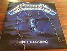 METALLICA Ride The Lightning  LP 1984 MEGAFORCE Records MRI 769 MINT COND
