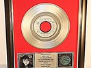 Meat Loaf, Modern Girl, Platin Record, platin Schallplatte, Award, gold