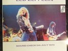 LED ZEPPELIN- Sound Check 5th July 1973 CHICAGO STADIUM, rare vinyl