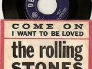 Rolling Stones - Come On / I Want To Be Loved. Rare Danish PS.  Decca F 11675