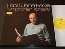Hans Werner Henze Symphonies & Concertos German Ed1 DGG Streo 5LP Box NM