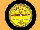 RARE ORIGINAL JOHNNY CASH 78  