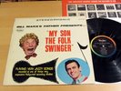 BILL MARX TRIO My Son The Folk Swinger VEE-JAY Stereo NM HARPO MARX COVER